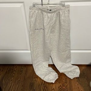 Light Gray Casual Lounging Sweatpants